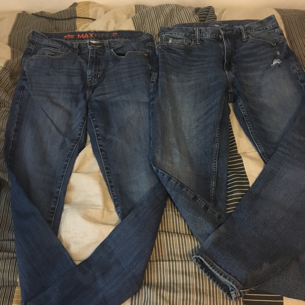 Two pairs men’s size 30/30 jeans.
